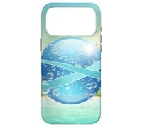 Carcasa para iPhone 17 Pro MAX Frutiger Aero y2k Aesthetic Palm Trees Cyber Beach World