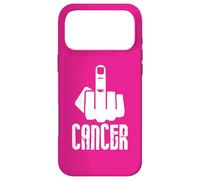 Carcasa para iPhone 17 Pro MAX Fuck Cancer Dedo Medio