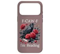 Carcasa para iPhone 17 Pro MAX Fuck Off Im Reading Smut Books Dark Romance Book Crow F Cawf