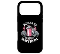 Carcasa para iPhone 17 Pro MAX Fueled by Pre-Workout & Heavy Metal Gym Fitness