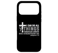 Carcasa para iPhone 17 Pro MAX Fuerza a través de Cristo Conciencia del Guerrero del Tumor Cerebral