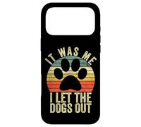 Carcasa para iPhone 17 Pro MAX FUI yo, dejé Salir a los Perros, Divertido Perro
