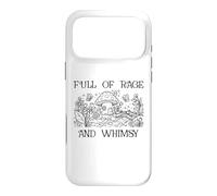 Carcasa para iPhone 17 Pro MAX Full of Rage and Whimsy Boho Cottagecore Mushroom Whimsical