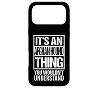 Carcasa para iPhone 17 Pro MAX Funny Afghan Hound Parent Quote Sage Balochi Dog Lover