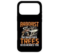 Carcasa para iPhone 17 Pro MAX Funny Arborist Climber Gift For Men - Trees Need Heroes Too