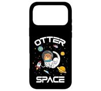 Carcasa para iPhone 17 Pro MAX Funny Astronaut Kids Boys Girls Kawaii Lover Otter Space