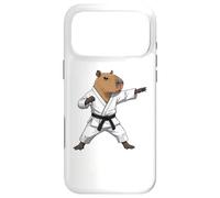 Carcasa para iPhone 17 Pro MAX Funny Capybara Doing Karate Samurai Ninja Capybara