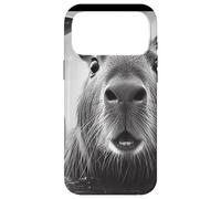 Carcasa para iPhone 17 Pro MAX Funny Capybara Selfie con ovnis