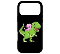 Carcasa para iPhone 17 Pro MAX Funny Cartoon Kawaii Kids Dino Dinosaur Axolotl Lover