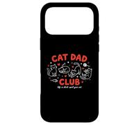 Carcasa para iPhone 17 Pro MAX Funny Cat Dad Club Mima a Tus Gatos