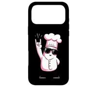 Carcasa para iPhone 17 Pro MAX Funny Chef Rockstar Cook Retro Style Rosa Diseño