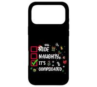 Carcasa para iPhone 17 Pro MAX Funny Christmas List Quotes Sayings Illustration Graphic