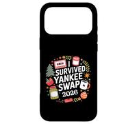 Carcasa para iPhone 17 Pro MAX Funny Christmas Yankee Swap Secret Santa 2026 Elefante Blanco
