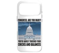 Carcasa para iPhone 17 Pro MAX Funny Congress US Capitol Politics Joke Washington DC Humor