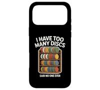 Carcasa para iPhone 17 Pro MAX Funny Disc Golf Hombres Mujeres I Have Too Many Discs