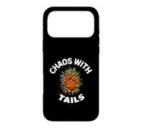 Carcasa para iPhone 17 Pro MAX Funny Dog Owner Chaos with Tails Pet Lover