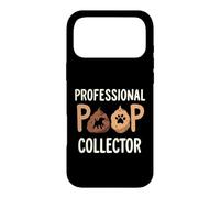 Carcasa para iPhone 17 Pro MAX Funny Dog Walker Profesional Coleccionista de Caca Hero Dad Mom