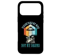 Carcasa para iPhone 17 Pro MAX Funny Drummer Drumming Drum Kit Percussion Wife UFO Aliens