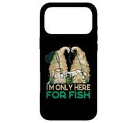 Carcasa para iPhone 17 Pro MAX Funny Fishing Gnomes For Father & Son I`m Only Here For Fish
