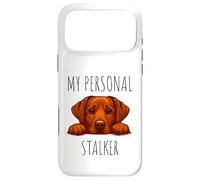 Carcasa para iPhone 17 Pro MAX Funny Fox Red Labrador Dog Owner