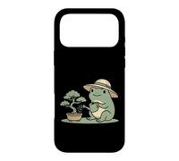 Carcasa para iPhone 17 Pro MAX Funny Frog Bonsai Gardening Japanese Style Plant Lover