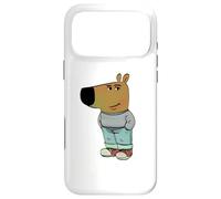 Carcasa para iPhone 17 Pro MAX Funny Gen Alpha Chill Guy Meme Dog Cool Declaración de Internet