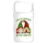 Carcasa para iPhone 17 Pro MAX Funny GNOME Camper Quote Life Is Better On The Campsite