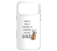 Carcasa para iPhone 17 Pro MAX Funny Golf Office Humor Golfing Work Golfer Quote