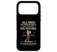 Carcasa para iPhone 17 Pro MAX Funny Golf Saying Only The Best Still Play Golf In Their 80s
