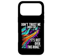 Carcasa para iPhone 17 Pro MAX Funny Hiking False Summit Joke Just Over This Ridge