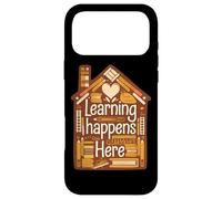 Carcasa para iPhone 17 Pro MAX Funny Homeschool Teacher Student Home Education Learning