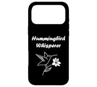 Carcasa para iPhone 17 Pro MAX Funny Hummingbird Quote Hummingbird Whisperer