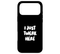 Carcasa para iPhone 17 Pro MAX Funny I Just Twerk Here Silly Dance Joke