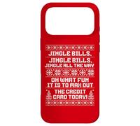 Carcasa para iPhone 17 Pro MAX Funny Jingle Bills Christmas Recession Inflation Economy