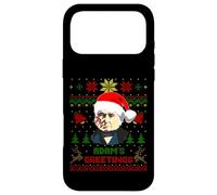 Carcasa para iPhone 17 Pro MAX Funny John Quincy Presidente Adams Navidad Parodia Holiday