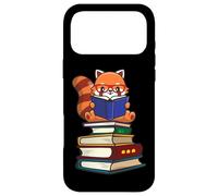 Carcasa para iPhone 17 Pro MAX Funny Kawaii Kids Read Books Red Panda Lover