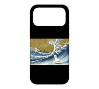 Carcasa para iPhone 17 Pro MAX Funny Kids Womens Retro Vintage Surfing a Wave Llama Lover