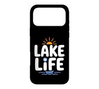 Carcasa para iPhone 17 Pro MAX Funny Lake Lover Summer Vacation Quote Lake Life