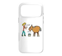 Carcasa para iPhone 17 Pro MAX Funny Lead A Horse To Water Proverbio