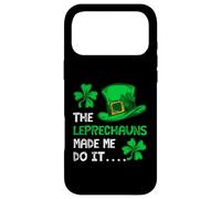 Carcasa para iPhone 17 Pro MAX Funny Leprechaun Mischief St. Patrick’s Day