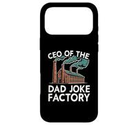 Carcasa para iPhone 17 Pro MAX Funny Mens Joke Fathers Retro CEO de The Dad Joke Factory