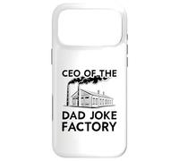 Carcasa para iPhone 17 Pro MAX Funny Mens Joke Fathers Retro CEO de The Dad Joke Factory