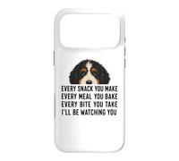 Carcasa para iPhone 17 Pro MAX Funny Mens Womens Every Snack Make Begging Bernedoodle Dog