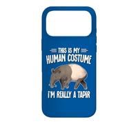 Carcasa para iPhone 17 Pro MAX Funny Mens Womens Kids Human Costume Really A Tapir Lover