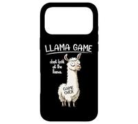Carcasa para iPhone 17 Pro MAX Funny Mens Womens Kids Llama Game Don't Look At The Llama