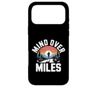Carcasa para iPhone 17 Pro MAX Funny Mind Over Miles Diciendo Motivación del Corredor