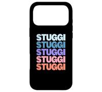 Carcasa para iPhone 17 Pro MAX Funny Modern Repeated Text Design Stuggi Stuttgart Germany