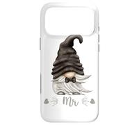 Carcasa para iPhone 17 Pro MAX Funny Mr & Mrs GNOME For Matching Couples with GNOME Groom
