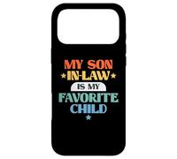 Carcasa para iPhone 17 Pro MAX Funny My Son In-Law Favorite Child Retro Family Joke