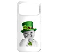 Carcasa para iPhone 17 Pro MAX Funny Niche Baby Gen z Meme Giggling AI Laughing St. Patrick